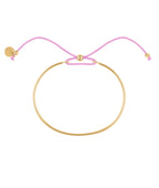 Bracelet jonc cordon Plaqué or - 2