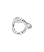 Bague anneau épais Argent 925 - 2