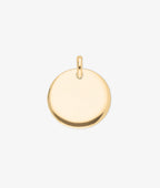 Médaille bombée Plaqué or - 1