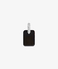 Médaille rectangle et zircons Argent 925 - 1