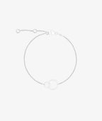 Bracelet chaîne anneaux fins entrelacés Argent 925 - 2
