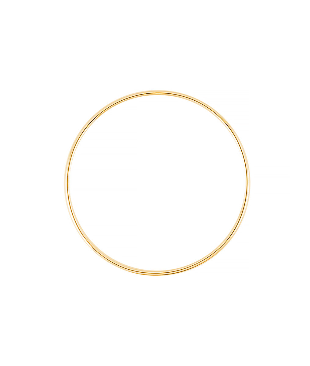 Bracelet jonc classique Plaqué or - 1
