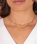 Collier chaîne maille marine Plaqué or - 1