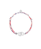Bracelet liberty et petits anneaux entrelacés Argent 925 - 2