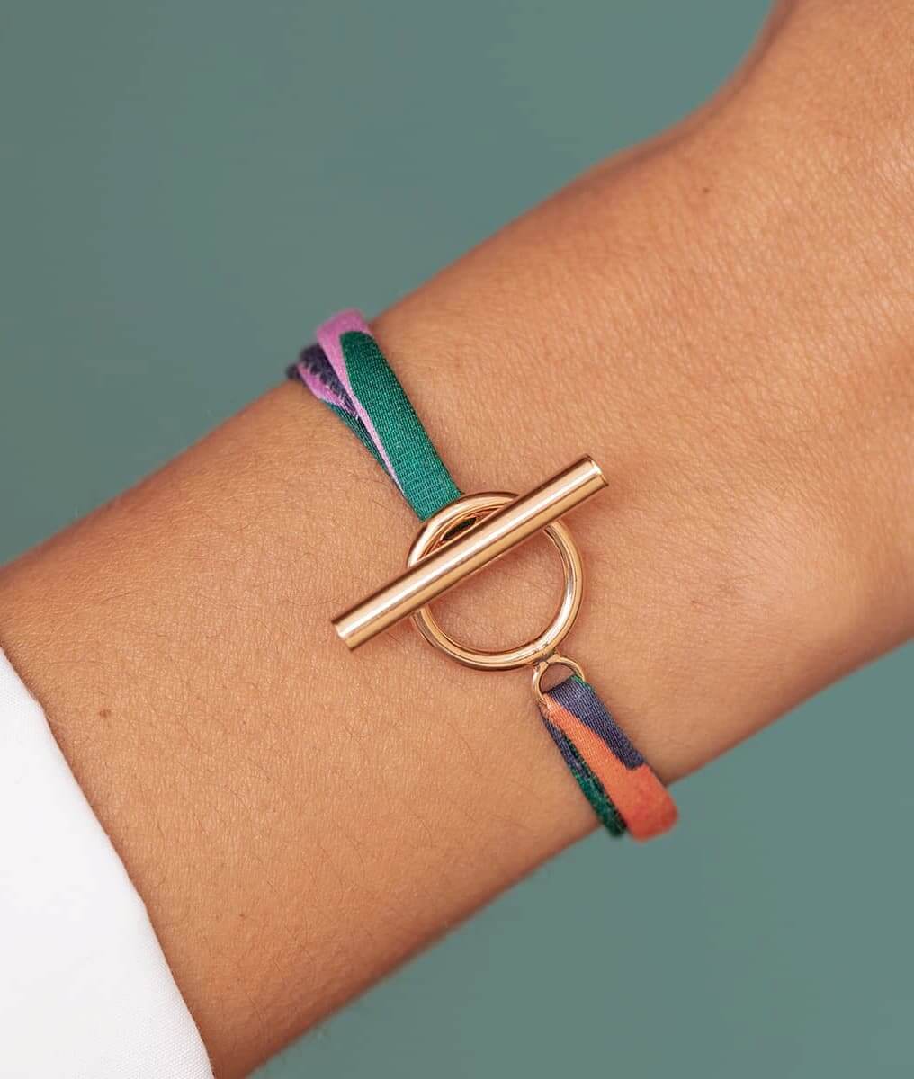 Bracelet liberty et fermoir Plaqué or - 1