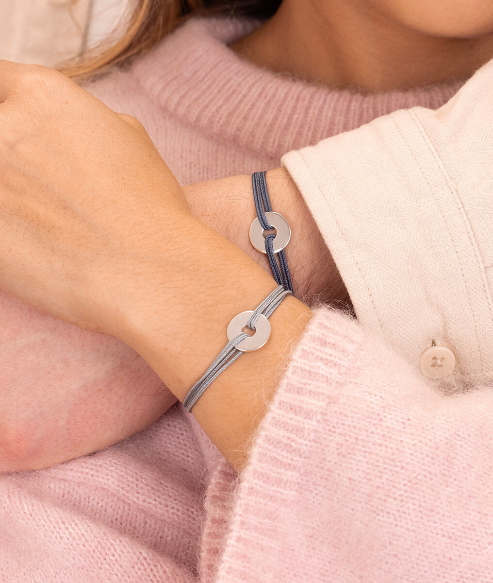 Duo couple petite cible Argent 925 - 1