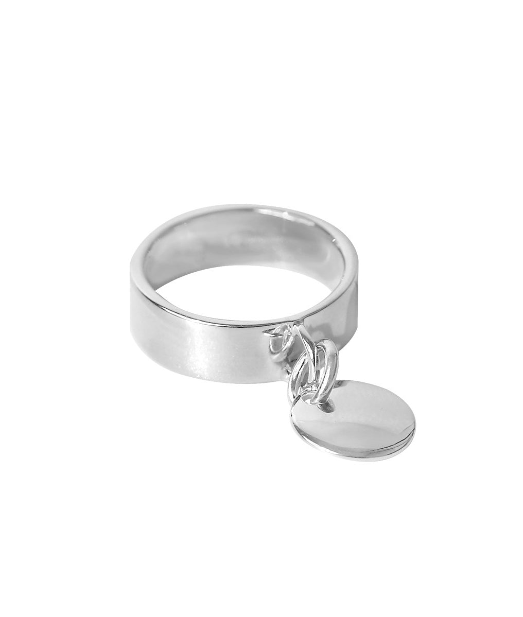 Bague médaille Argent 925 - 2
