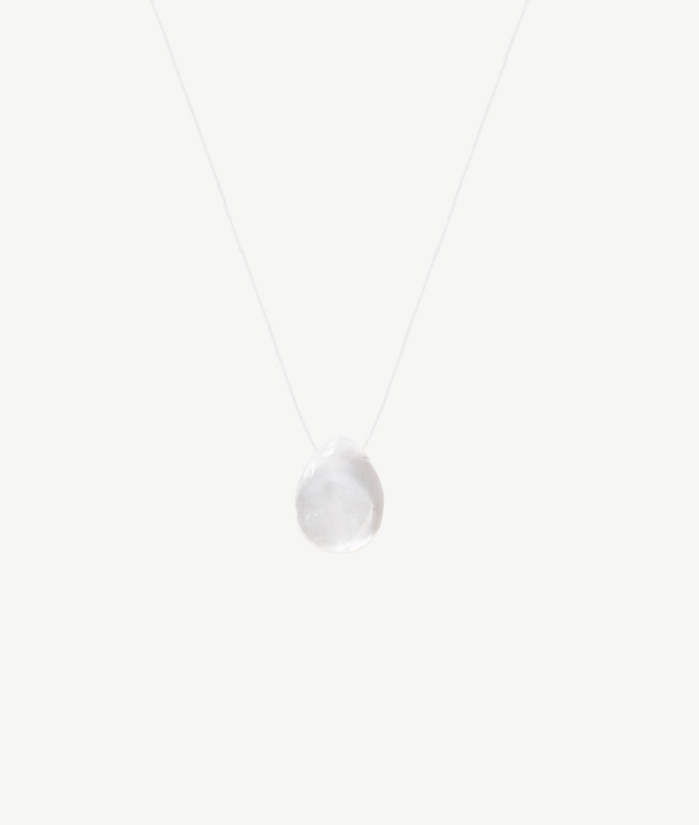 Collier goutte Nacre Argent 925 - 2